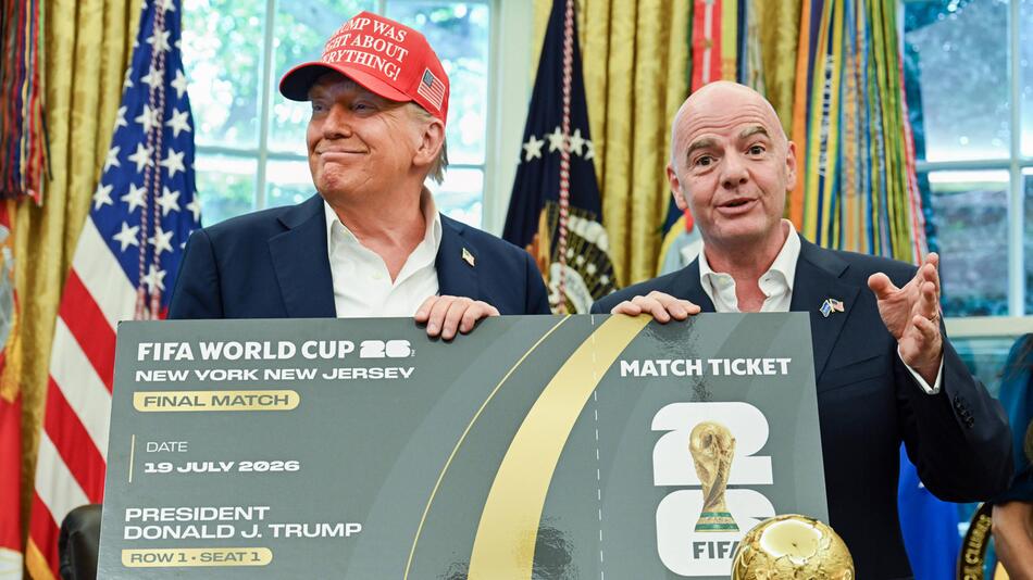 Donald Trump und Gianni Infantino