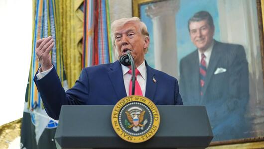 Donald Trump im Weissen Haus