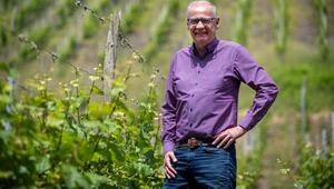 Günther Jauch auf seinem Weingut