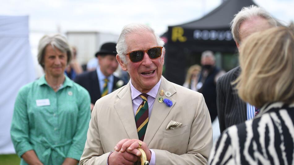 Prinz Charles besucht Landwirtschaftsausstellung