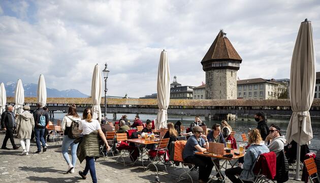 Brandalarm an der Kappelbrücke in Luzern  - Spinnen?