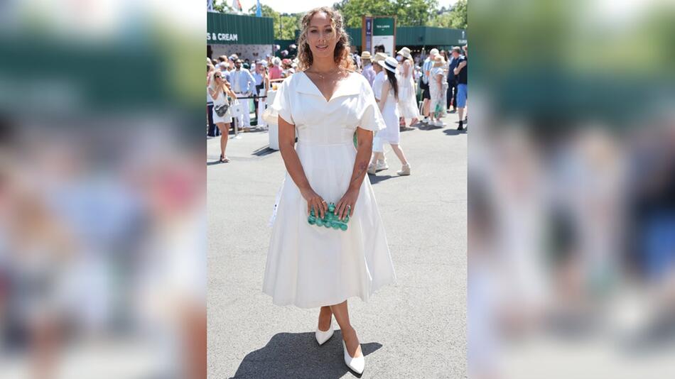 Leona Lewis in Wimbledon am 10. Juli 2025.