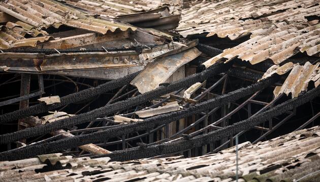 Brand in Nordmazedonien 2025