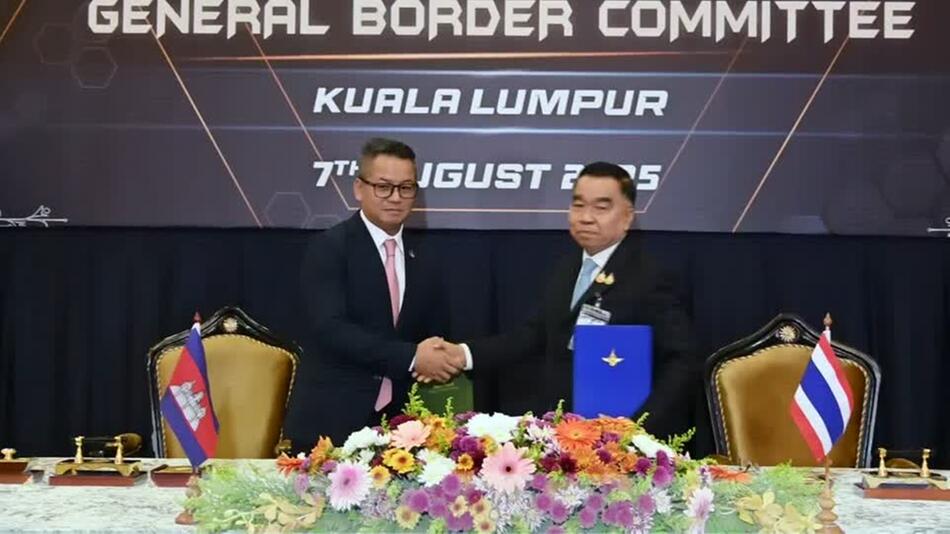 Nach Grenzkonflikt: Kambodscha und Thailand stimmen Entsendung von ASEAN-Beobachtern zu
