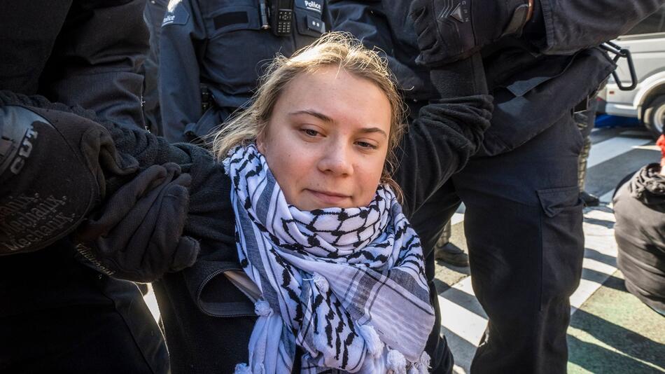 Klimaprotest in Brüssel