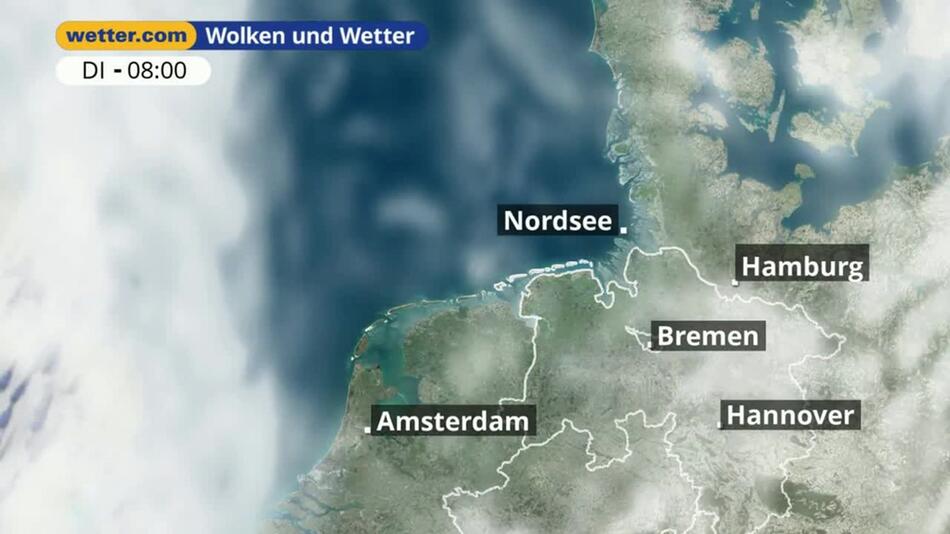 "Nordsee: Dein Wetter für Deine Region!"