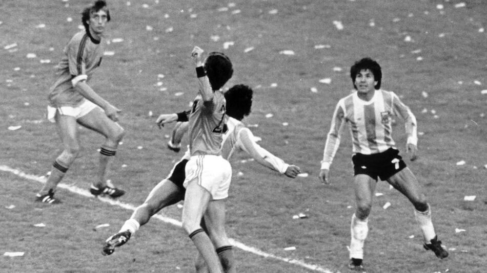 Fussball-WM '78, Finale Argentinien - Niederlande 3:1 n.V.