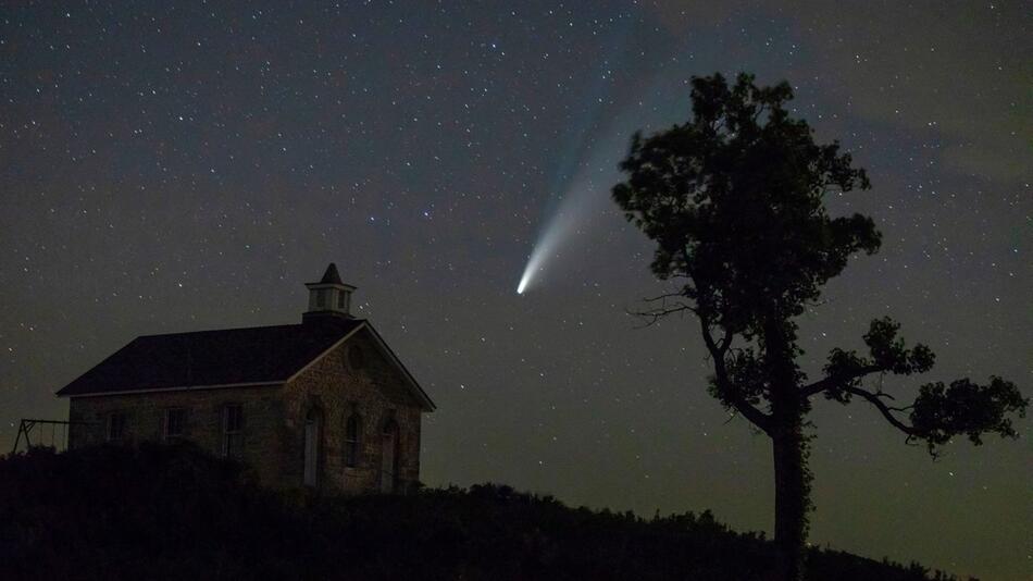 Komet Neowise über den USA