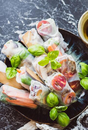 Reispapier, Ricepaper, Rezepte, Kochen, TikTok