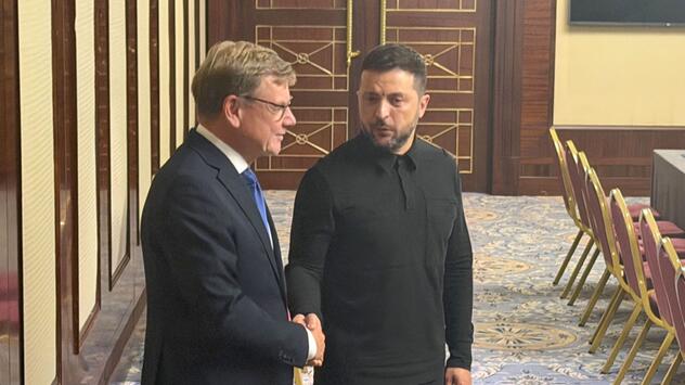 Aussenminister Wadephul besucht die Ukraine