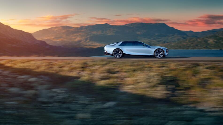 Fahrszene Cadillac Celestiq