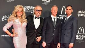 Carmen Geiss, Robert Geiss, Ralf Schumacher und Étienne Bousquet-Cassagne (v.l.) bei einer ...