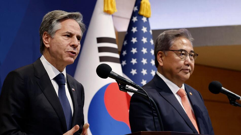 US-Aussenminister Blinken in Südkorea