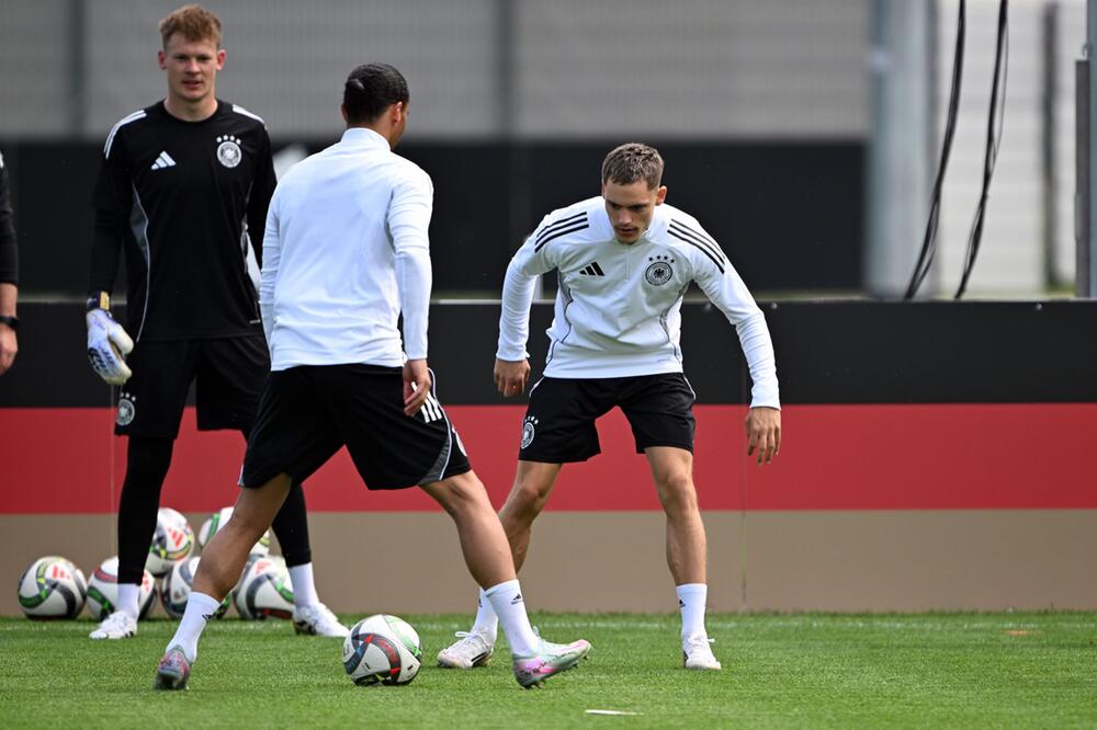 Abschlusstraining Fussball Nationalmannschaft Männer