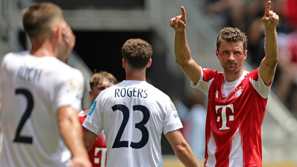 Ein letzter Tanz mit dem FC Bayern: Thomas Müller bei der Klub-WM.