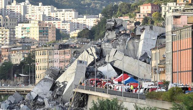 Brückeneinsturz in Genua