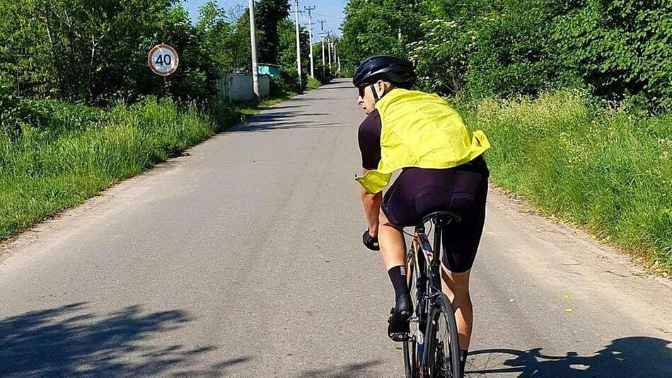 Warnweste Fahrrad