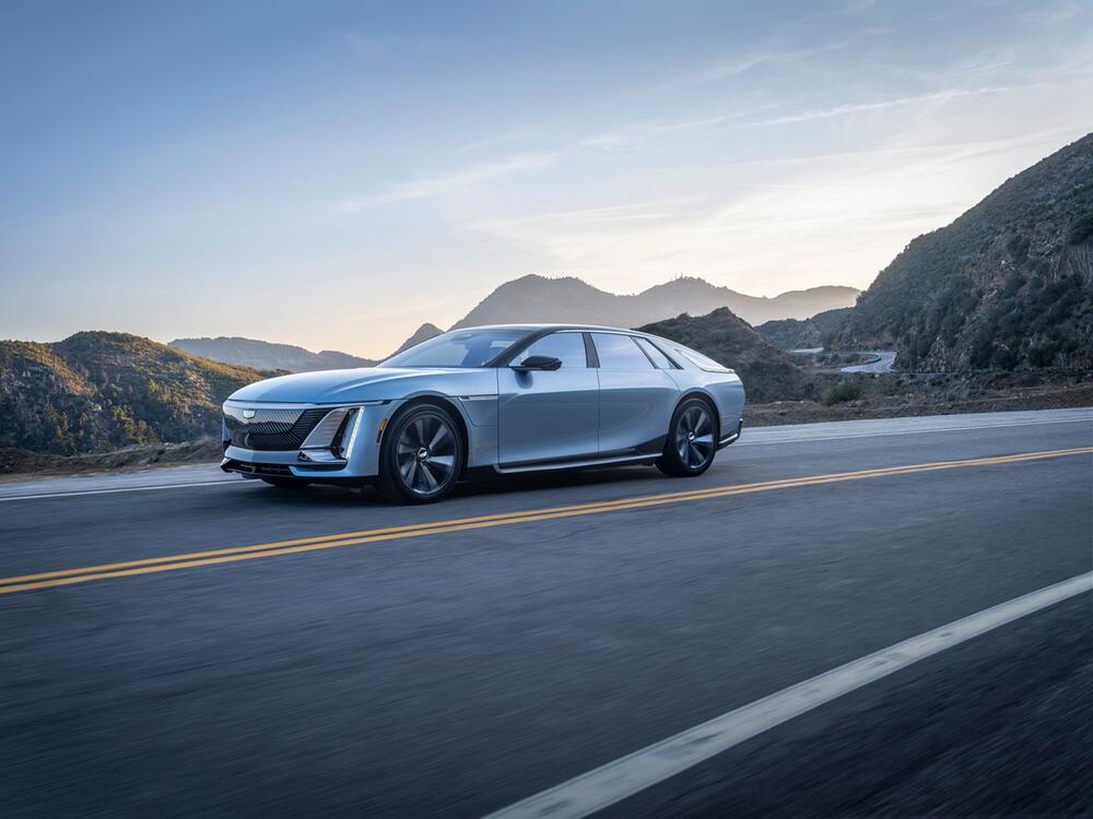 Fahrszene Cadillac Celestiq