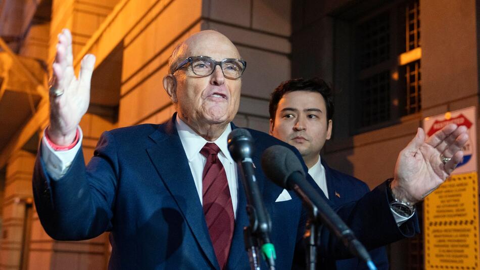 Giuliani vor Gericht wegen Falschaussage nach Wahl 2020