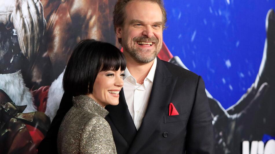 Lily Allen und David Harbour