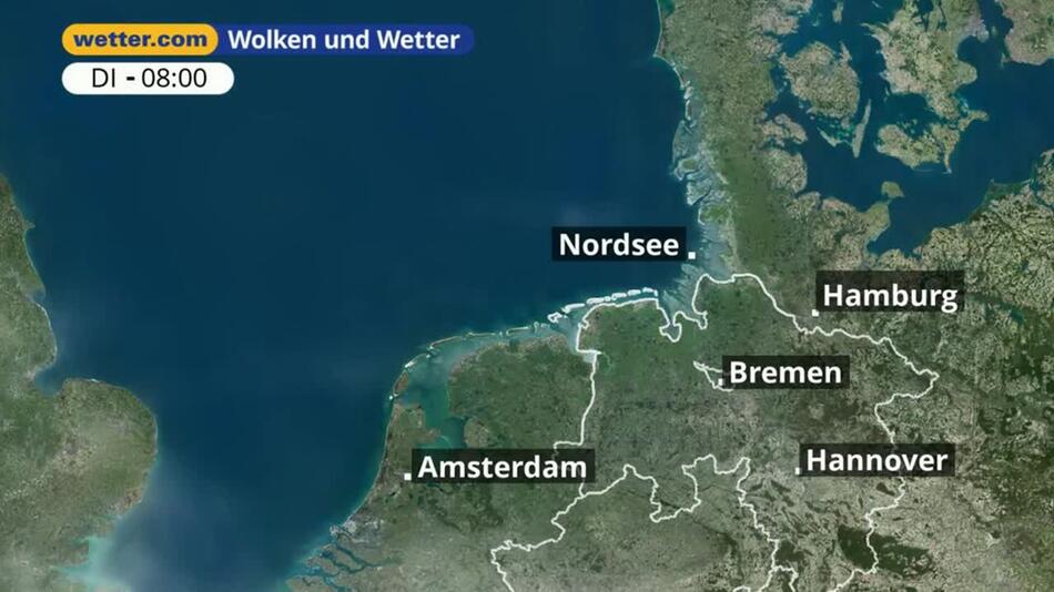 "Nordsee: Dein Wetter für Deine Region!"