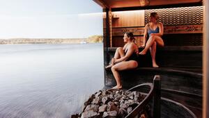 Sauna im Lehmonkärki Resort