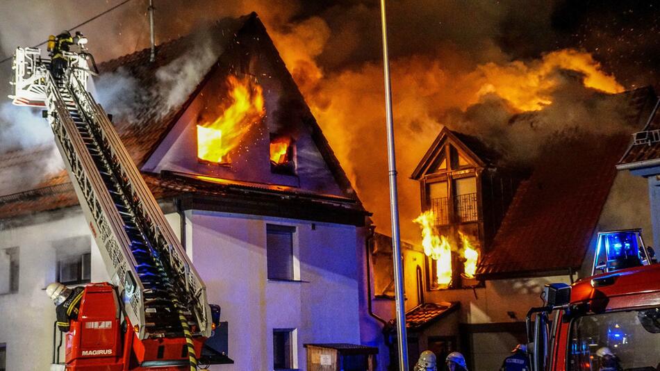 Waiblingen, Feuer, Grossbrand