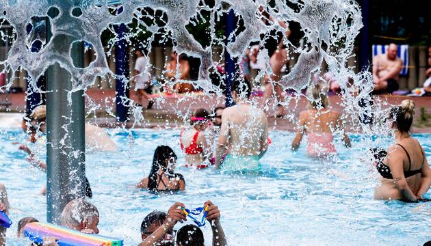 Der Sommer im Freibad