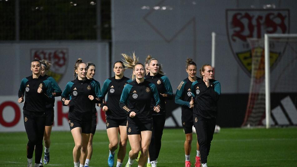 Fussball: Frauen, Training des DFB-Teams