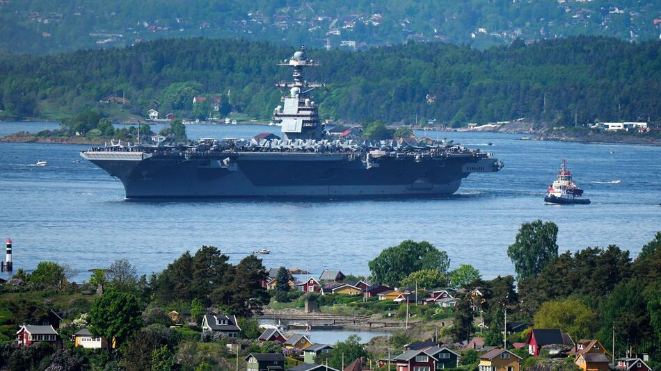 US-Flugzeugträger in Norwegen
