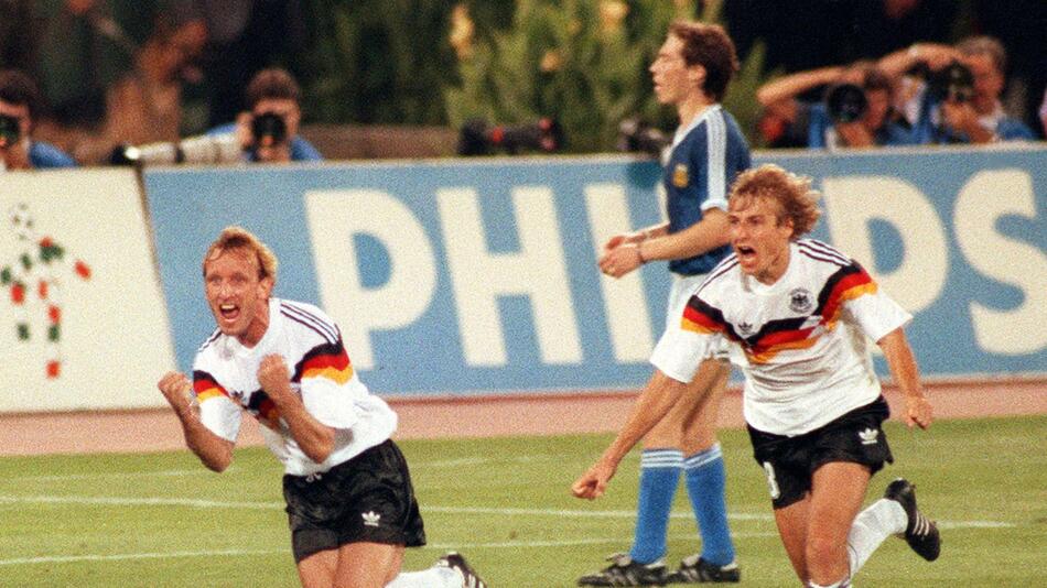 Andreas Brehme und Jürgen Klinsmann