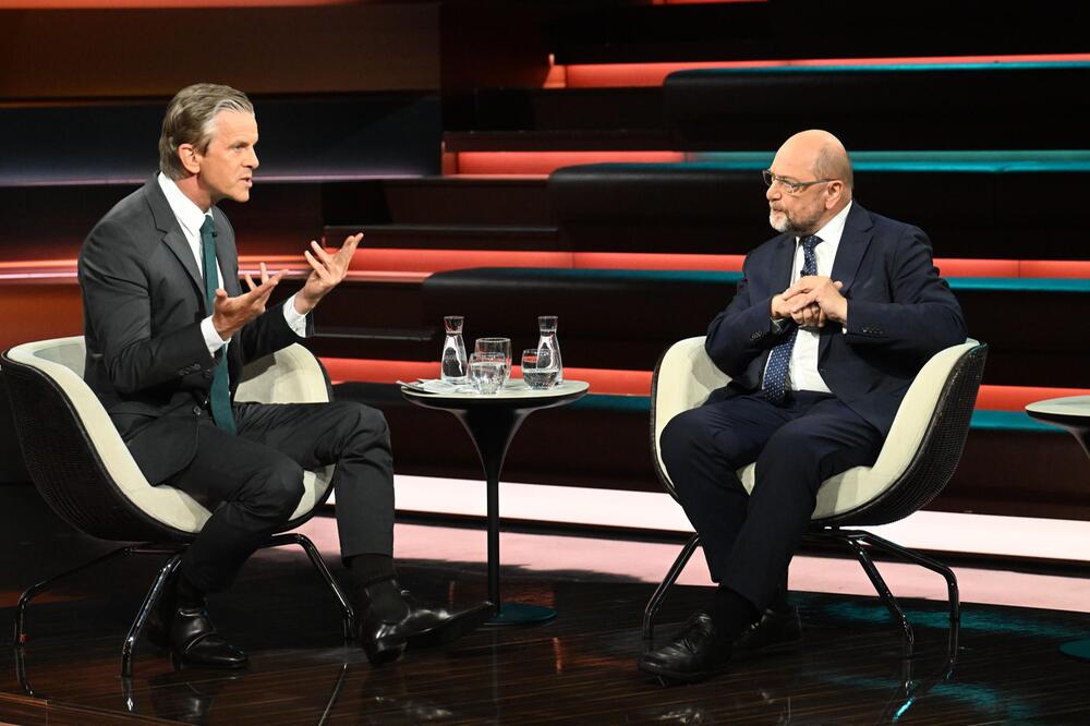 Markus Lanz, Martin Schulz