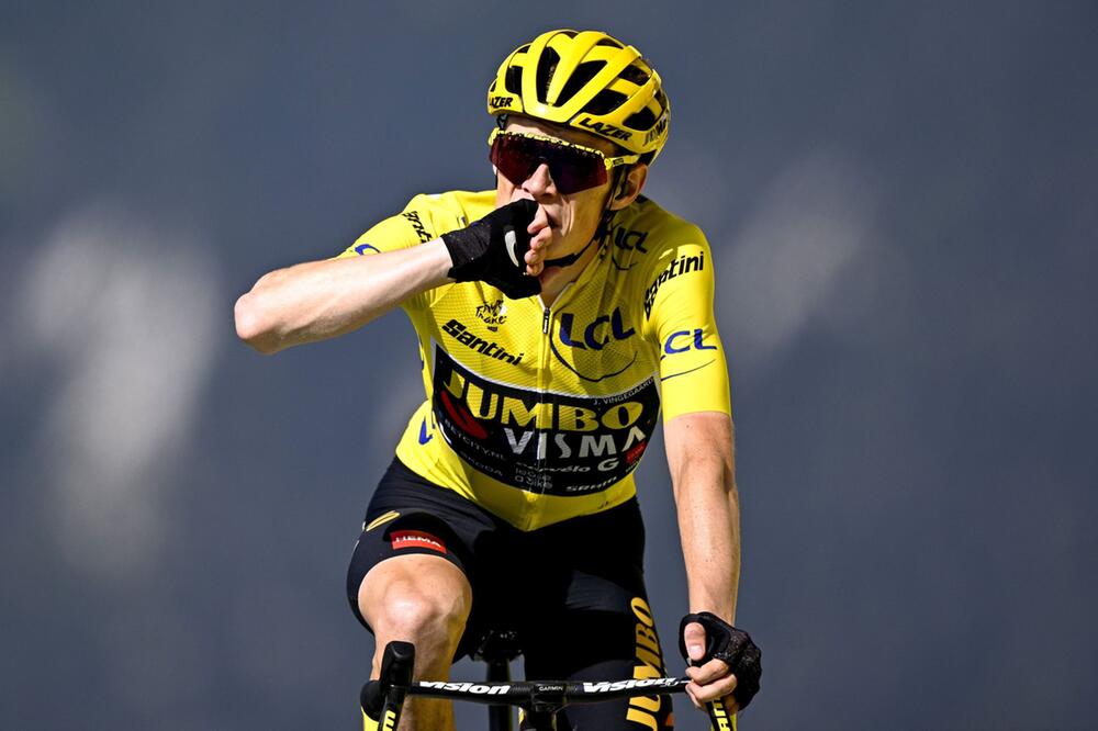 Jonas Vingegaard hat den Gesamtsieg bei der Tour de France im Auge