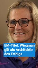 Engländerinnen holen Fussball-EM: Wiegman gilt als Architektin des Erfolgs