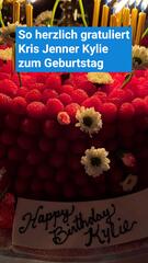 So herzlich gratuliert Kris Jenner Tochter Kylie zum Geburtstag