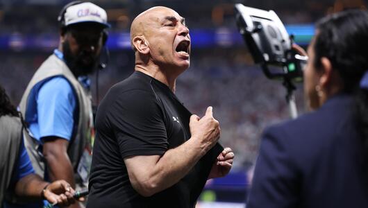 Ägyptens Trainer Hossam Hassan