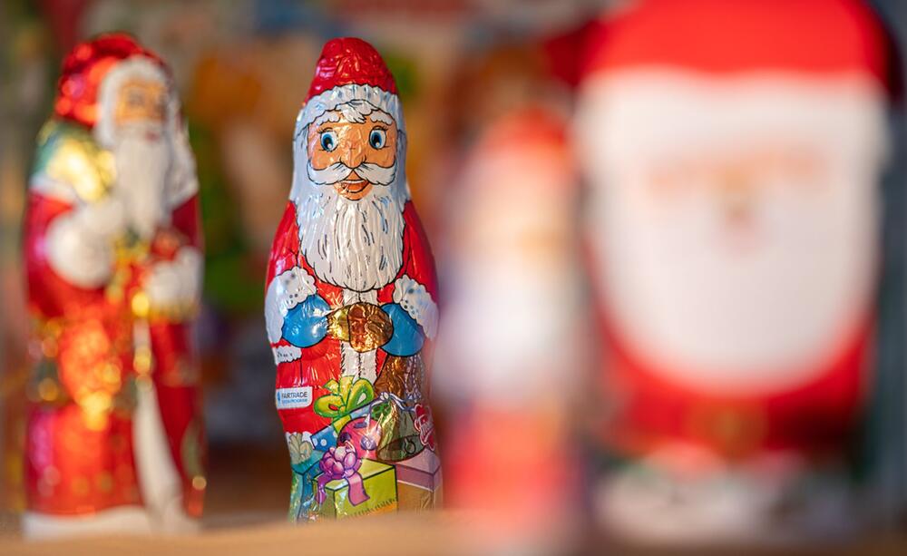 Schokoladennikolaus mit Fairtrade-Siegel