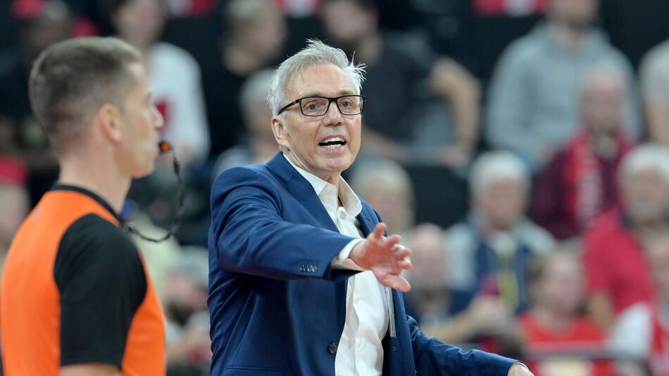 Bayern Münchens Basketball-Trainer Gordon Herbert