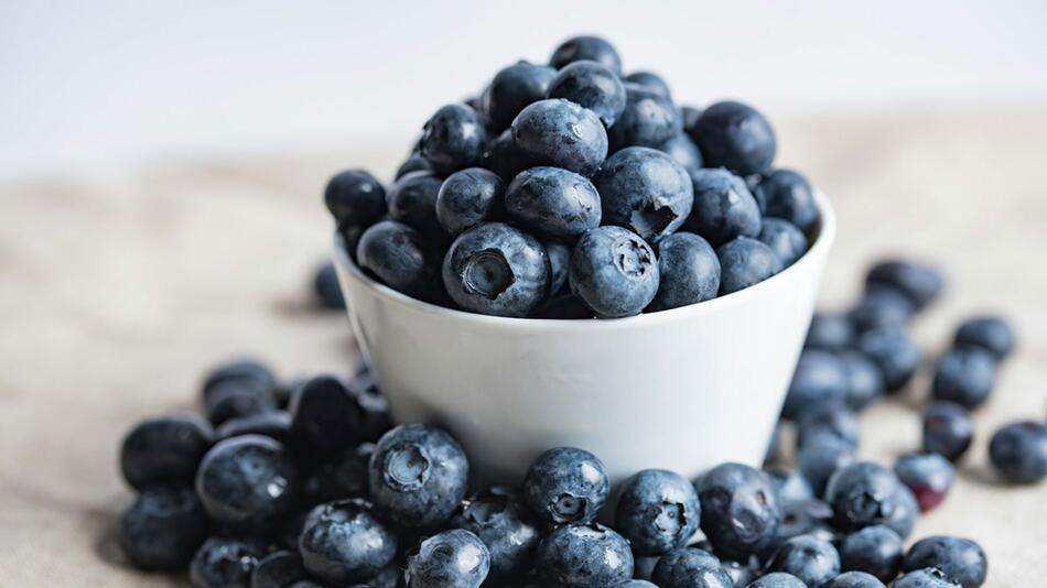 Jeden Tag Blaubeeren essen