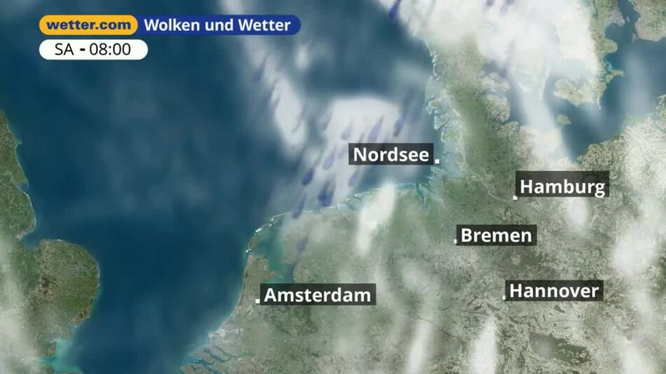 "Nordsee: Dein Wetter für Deine Region!"