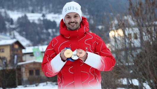 Ski-Star Loic Meillard