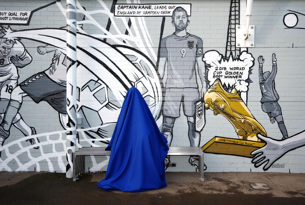 Harry-Kane-Statue in London