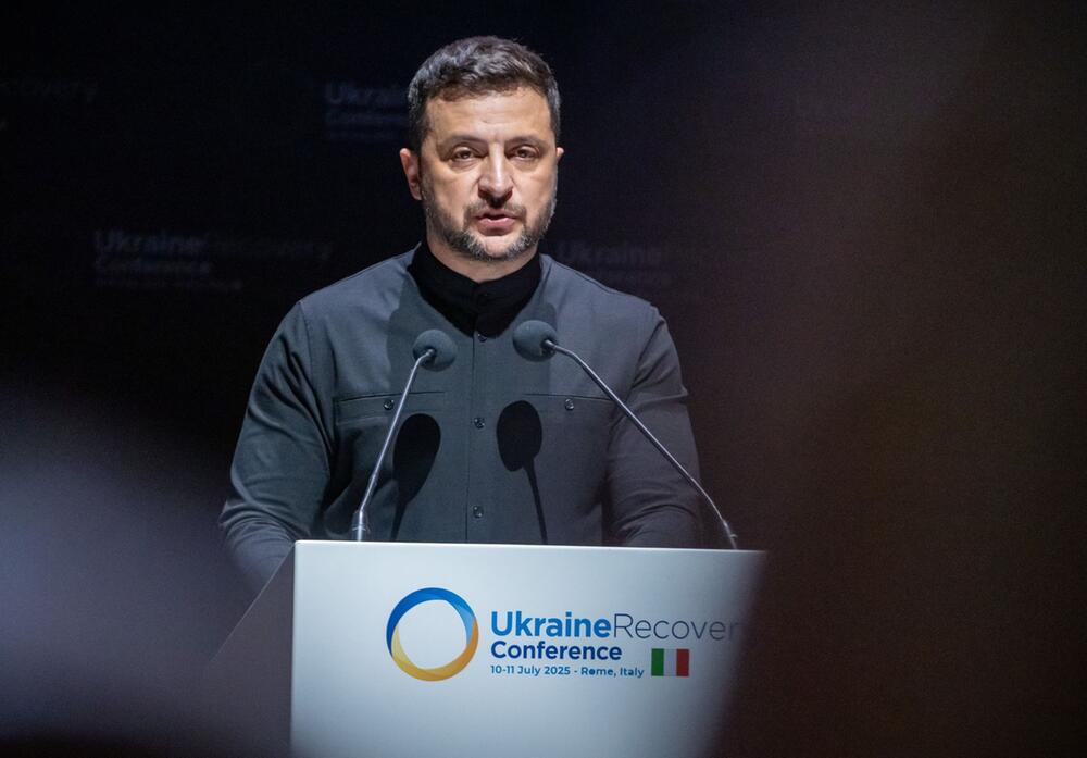 Wiederaufbaukonferenz für die Ukraine in Rom