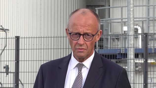 Wahlkampf in Sachsen-Anhalt: Merz bleibt abgeschottet